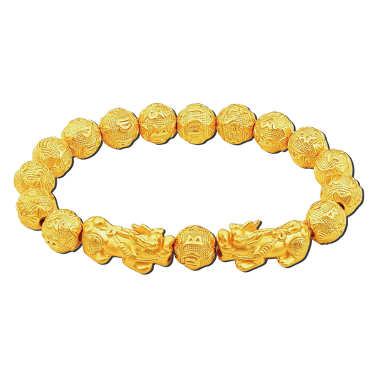 Pulsera Feng Shui Oro